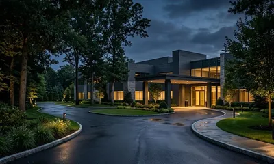 Long Island office arrival